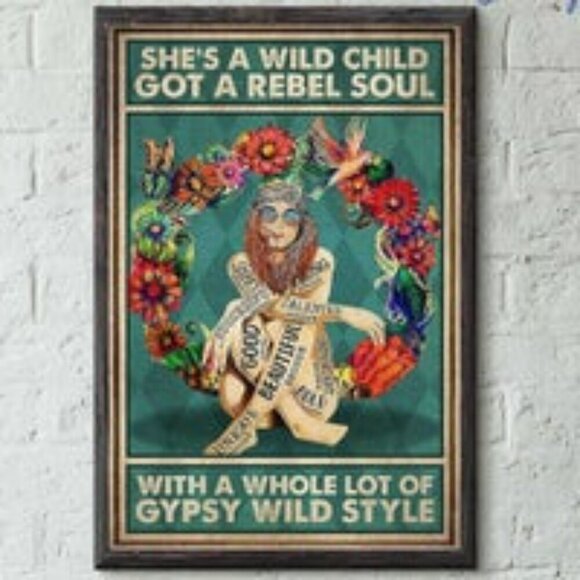 North Country Bracelet w. Maple Leaf Charm ~ Semi-Precious Beads + Copper - Picture 6 of 7